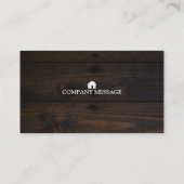 プロフェッショナルビルダーカーペンターツールウッドワーキング 名刺 (裏面)