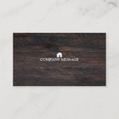 プロフェッショナルビルダーカーペンターツールウッドワーキング 名刺 (裏面)