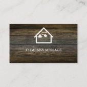 プロフェッショナルビルダー大工道具木工 名刺 (裏面)