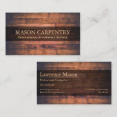 プロフェッショナルビルダー/大工名刺 名刺 (正面/裏面)