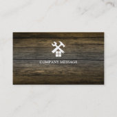プロフェッショナルビルダー 大工 道具 木工 名刺 (裏面)