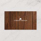 プロフェッショナルビルダ大工ツール木工 名刺 (裏面)