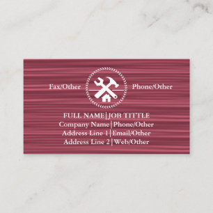 プロフェッショナルビルダ大工ツール木工 名刺