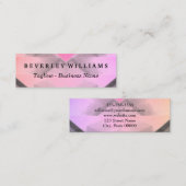 プロフェッショナルピモダンンク通話名刺 コーリングカード (正面/裏面)