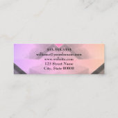 プロフェッショナルピモダンンク通話名刺 コーリングカード (裏面)