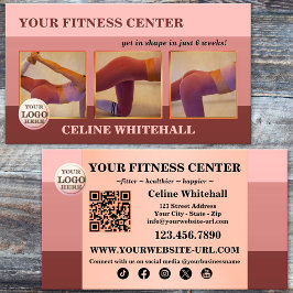 プロフェッショナルピンクフォトフィットネスセンター 名刺