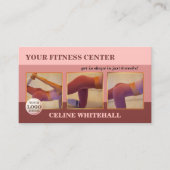 プロフェッショナルピンクフォトフィットネスセンター 名刺 (正面)