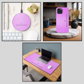 プロフェッショナルピンクモノグラムのデスクマット デスクマット