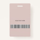 プロフェッショナルピンク赤面公証署名代理人 バッジ (裏面)