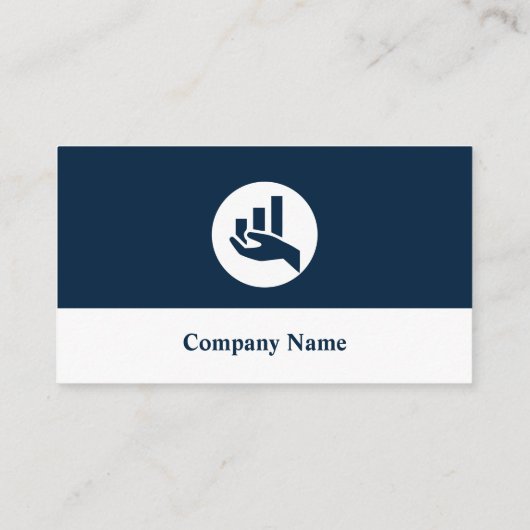 プロフェッショナルファイナンシャルプランナーブルー名刺 ロイヤリティカード (裏面)