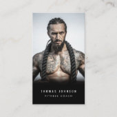 プロフェッショナルフィットネスコーチSNSインフルエンサー 名刺 (正面)