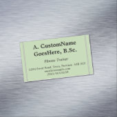 プロフェッショナルフィットネストレーナー名刺 マグネット名刺 (インサイチュ)