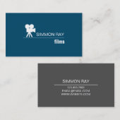 プロフェッショナルフィルムメーカー、監督名刺 名刺 (正面/裏面)