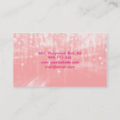 プロフェッショナルフェイクグラマモダンラエレガントイン 名刺 (裏面)