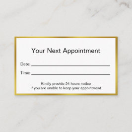 プロフェッショナルフェイク縁ど金ゴールド 予約カード