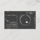 プロフェッショナルフォトグラファーのデジタルフォトカード 名刺 (正面)