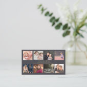 プロフェッショナルフォトグラファーダーク- 8フォトデザイン 名刺 (スタンド正面)