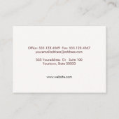 プロフェッショナルフォトグラファー写真挿入写真 エンクロージャーカード (裏面)