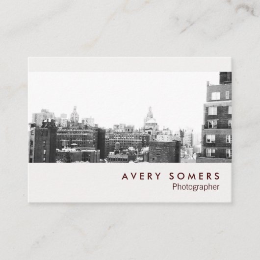 プロフェッショナルフォトグラファー写真挿入写真 エンクロージャーカード (正面)