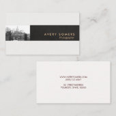 プロフェッショナルフォトグラファー写真挿入写真 エンクロージャーカード (正面/裏面)