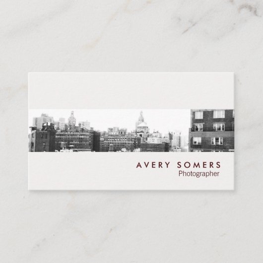 プロフェッショナルフォトグラファー写真挿入写真 名刺 (正面)