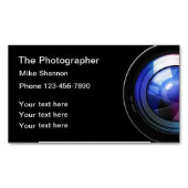 プロフェッショナルフォトグラファー名刺マグネット マグネット名刺 (正面)