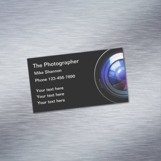 プロフェッショナルフォトグラファー名刺マグネット マグネット名刺 (インサイチュ)