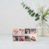 プロフェッショナルフォトグラファー大理石- 8フォトデザイン 名刺 (スタンド正面)