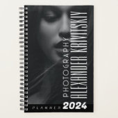 プロフェッショナルフォトグラファー黒白プランナー プランナー手帳 (正面)
