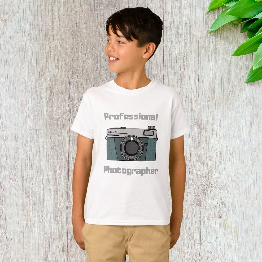 プロフェッショナルフォトグラファーCamera Photo Tシャツ