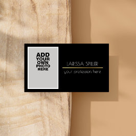 プロフェッショナルフォトブラック 名刺