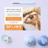 プロフェッショナルフォトマッサージセラピスト割引 チラシ (シングル)