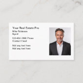 プロフェッショナルフォト名刺デザイン 名刺 (正面)