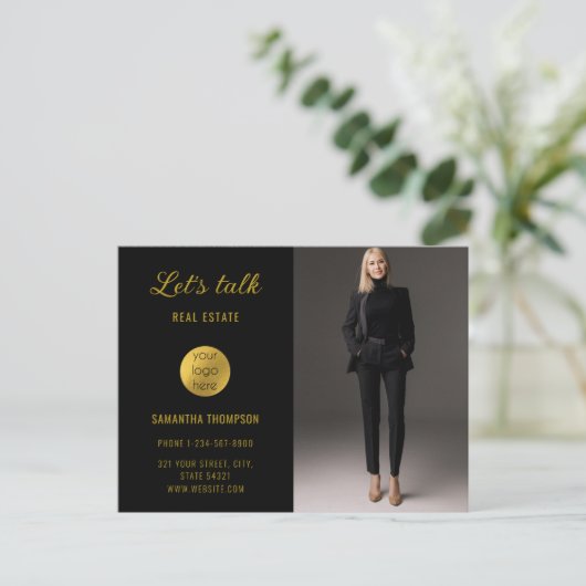 プロフェッショナルフォト実在エステートマーケティングはがき シーズンポストカード (スタンド正面)