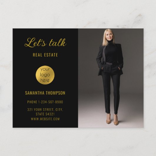 プロフェッショナルフォト実在エステートマーケティングはがき シーズンポストカード (正面)