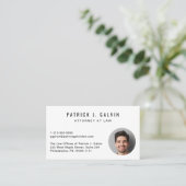 プロフェッショナルフォトQRコード 名刺 (スタンド正面)