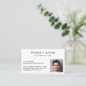 プロフェッショナルフォトQRコード 名刺 (スタンド正面)