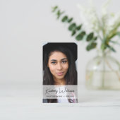 プロフェッショナルフォトQRコード 名刺 (スタンド正面)