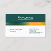 プロフェッショナルフォレストグリーンイエローカンパニー 名刺 (正面)