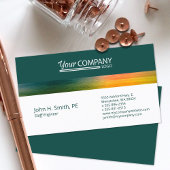 プロフェッショナルフォレストグリーンイエローカンパニー 名刺