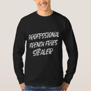 プロフェッショナルフランスのフライアススティラー皮肉ユーモア Tシャツ