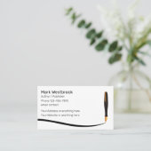 プロフェッショナルフリーランスのライター作家 名刺 (スタンド正面)