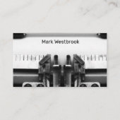 プロフェッショナルフリーランスのライター作家 名刺 (裏面)