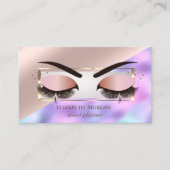 プロフェッショナルフレームバラ金ゴールドラッズホログラフィック 名刺 (正面)