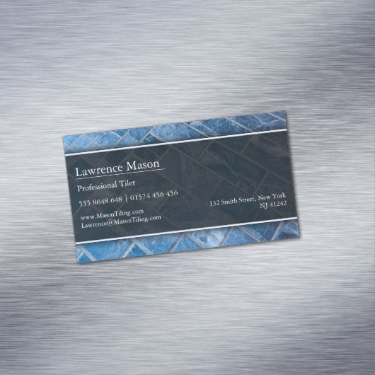 プロフェッショナルフローリングとタイラー – 名刺 マグネット名刺 (インサイチュ)