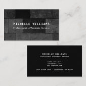 プロフェッショナルフローリング及びタイラー名刺 名刺 (正面/裏面)