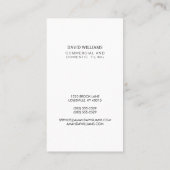 プロフェッショナルフローリング及びタイラー名刺 名刺 (裏面)