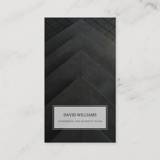 プロフェッショナルフローリング及びタイラー名刺 名刺 (正面)