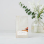 プロフェッショナルフローリング及びタイラー名刺 名刺 (スタンド正面)