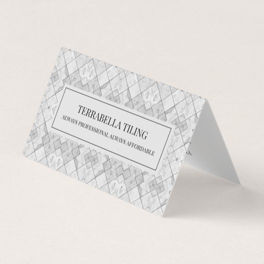 プロフェッショナルフローリング及びタイラー 名刺 (正面)